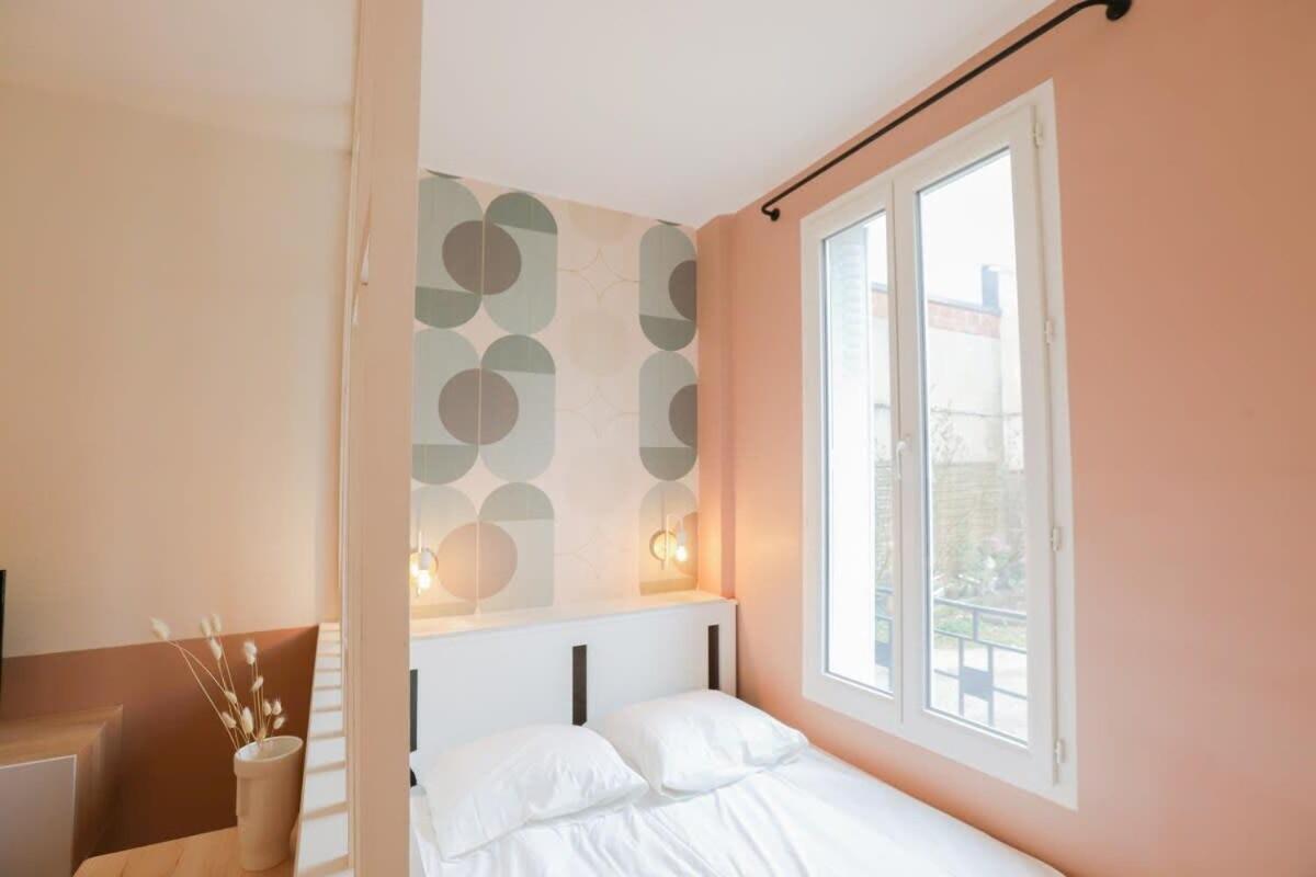 אוברווילייה Appart' Hotel Pink Cosy 5Min Rer Proche Paris מראה חיצוני תמונה